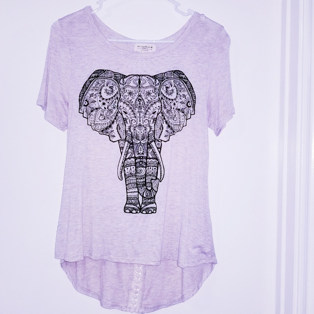 Moonchild Elephant Print Blouse